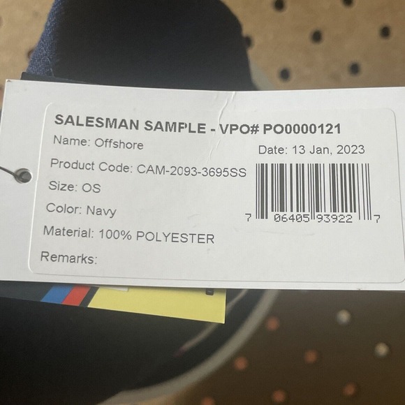 NWT Fan Ink Club America SK-93 Pro Offshore Snapback Hat Cap Blue Adjust SAMPLE - Picture 10 of 10